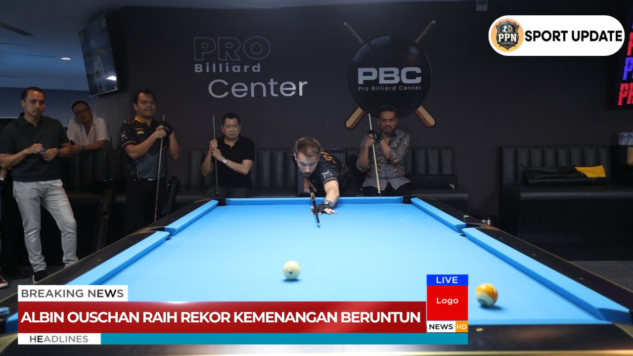 Albin Ouschan Raih Rekor Kemenangan Beruntun