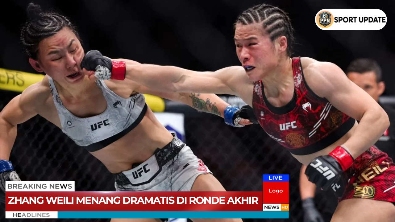 Zhang Weili Menang Dramatis Di Ronde Akhir