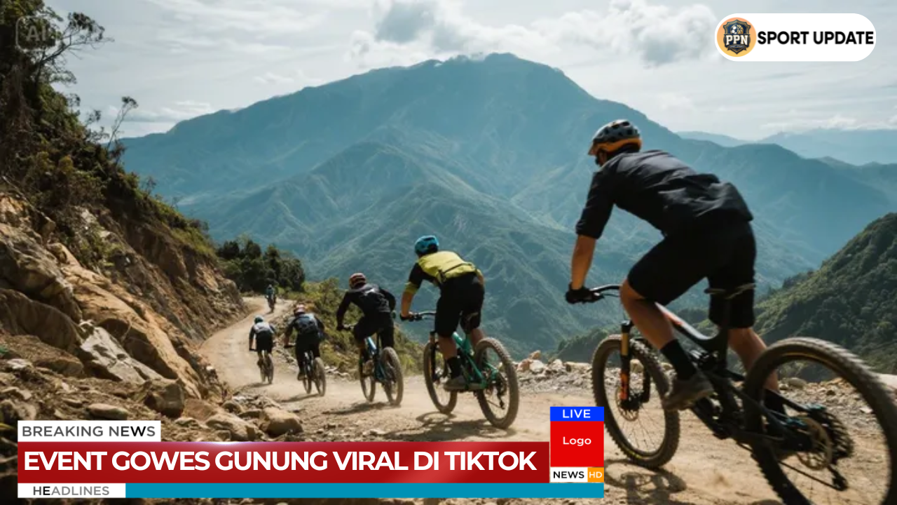 Event Gowes Gunung Viral Di TikTok