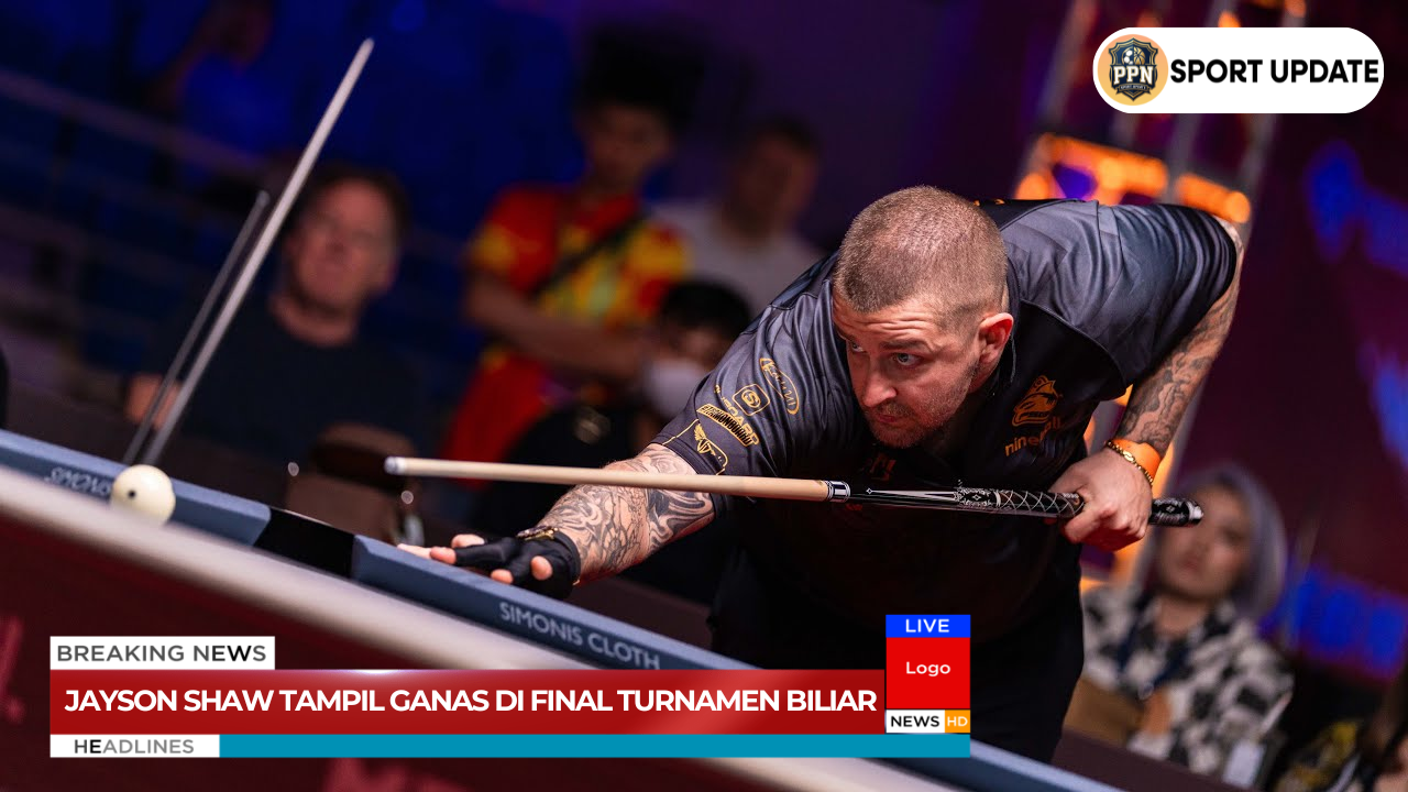 Jayson Shaw Tampil Ganas Di Final Turnamen Biliar