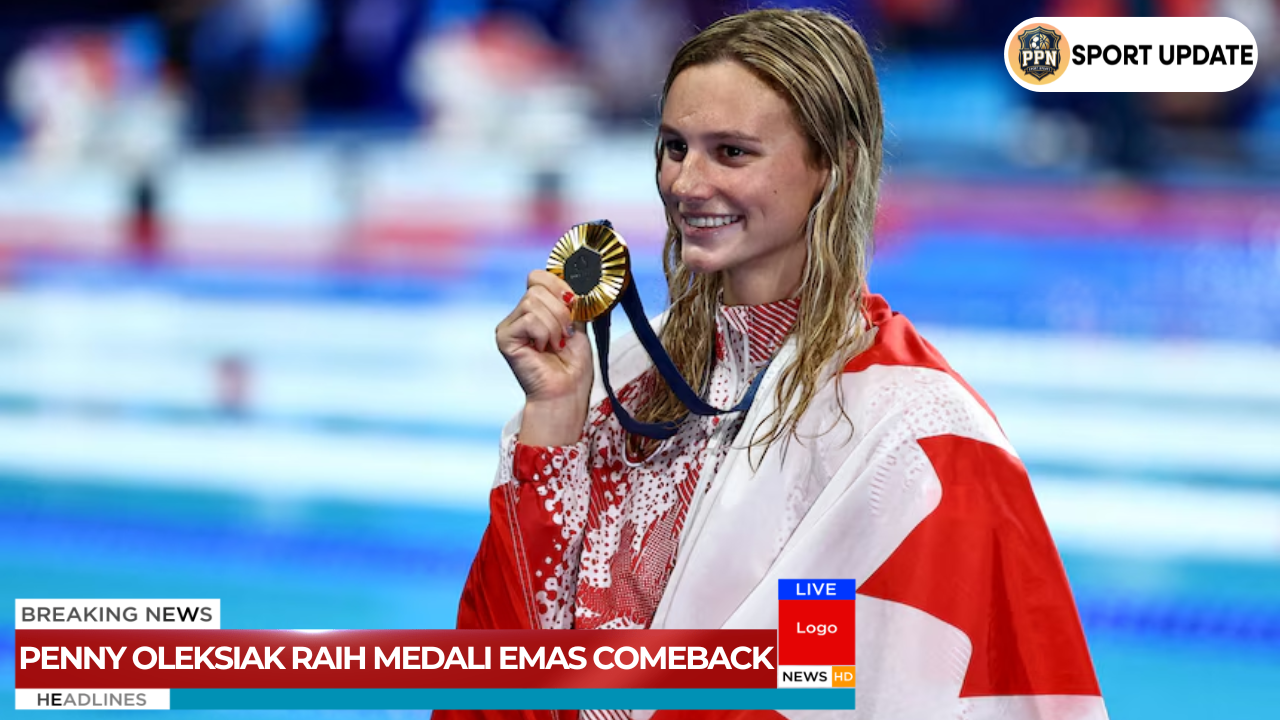 Penny Oleksiak Raih Medali Emas Comeback