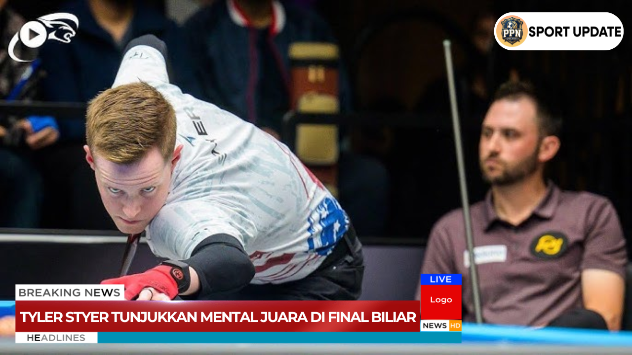Tyler Styer Tunjukkan Mental Juara Di Final Biliar
