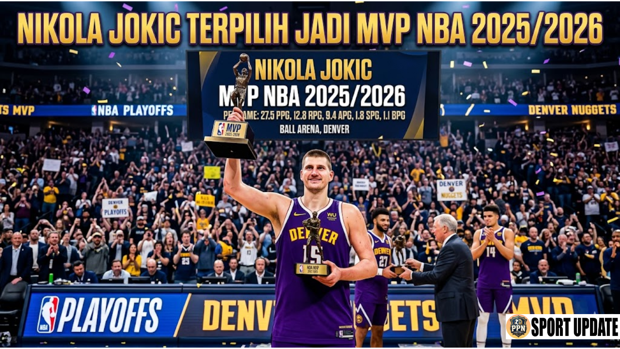Nikola Jokic Terpilih Jadi MVP NBA 2025/2026