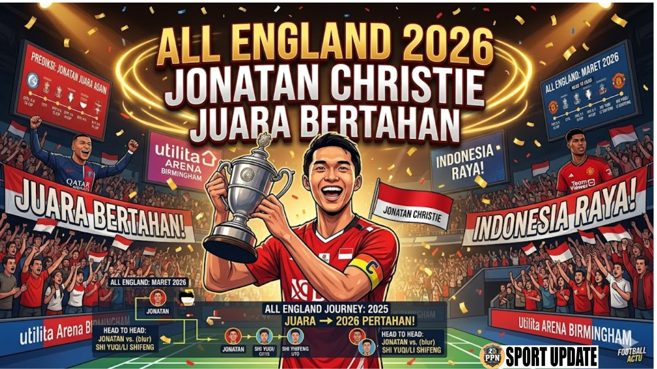 All England 2026 Jonatan Christie Juara Bertahan