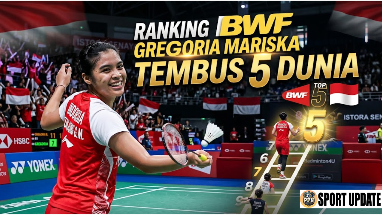 Ranking BWF Gregoria Mariska Tembus 5 Dunia