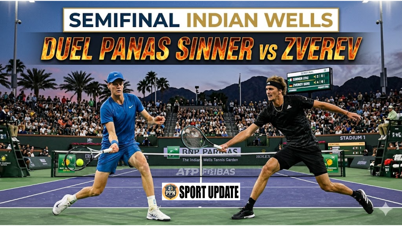 Semifinal Indian Wells Duel Panas Sinner vs Zverev