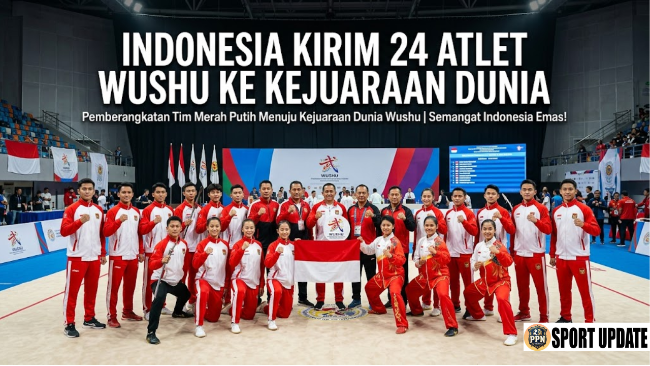 Indonesia Kirim 24 Atlet Wushu ke Kejuaraan Dunia