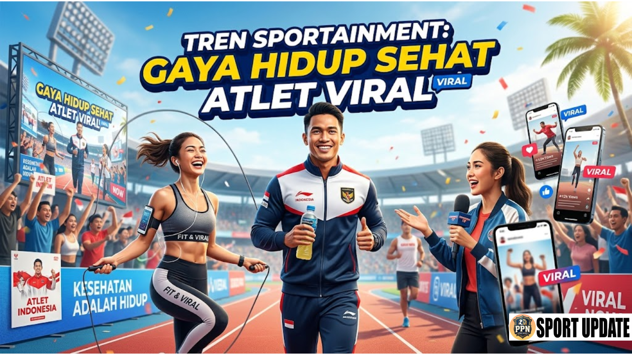 Tren Sportainment Gaya Hidup Sehat Atlet Viral