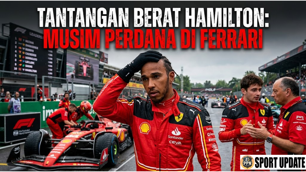 Tantangan Berat Hamilton Musim Perdana di Ferrari