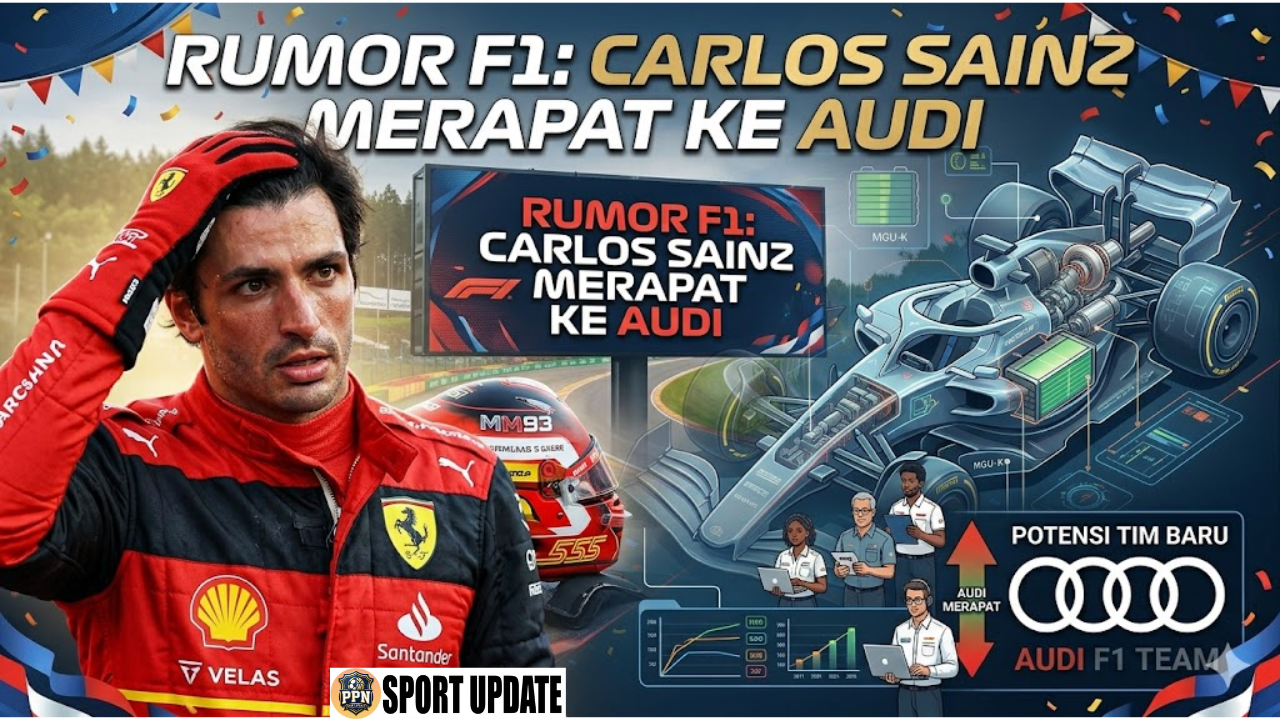 Rumor F1 Carlos Sainz Merapat ke Audi