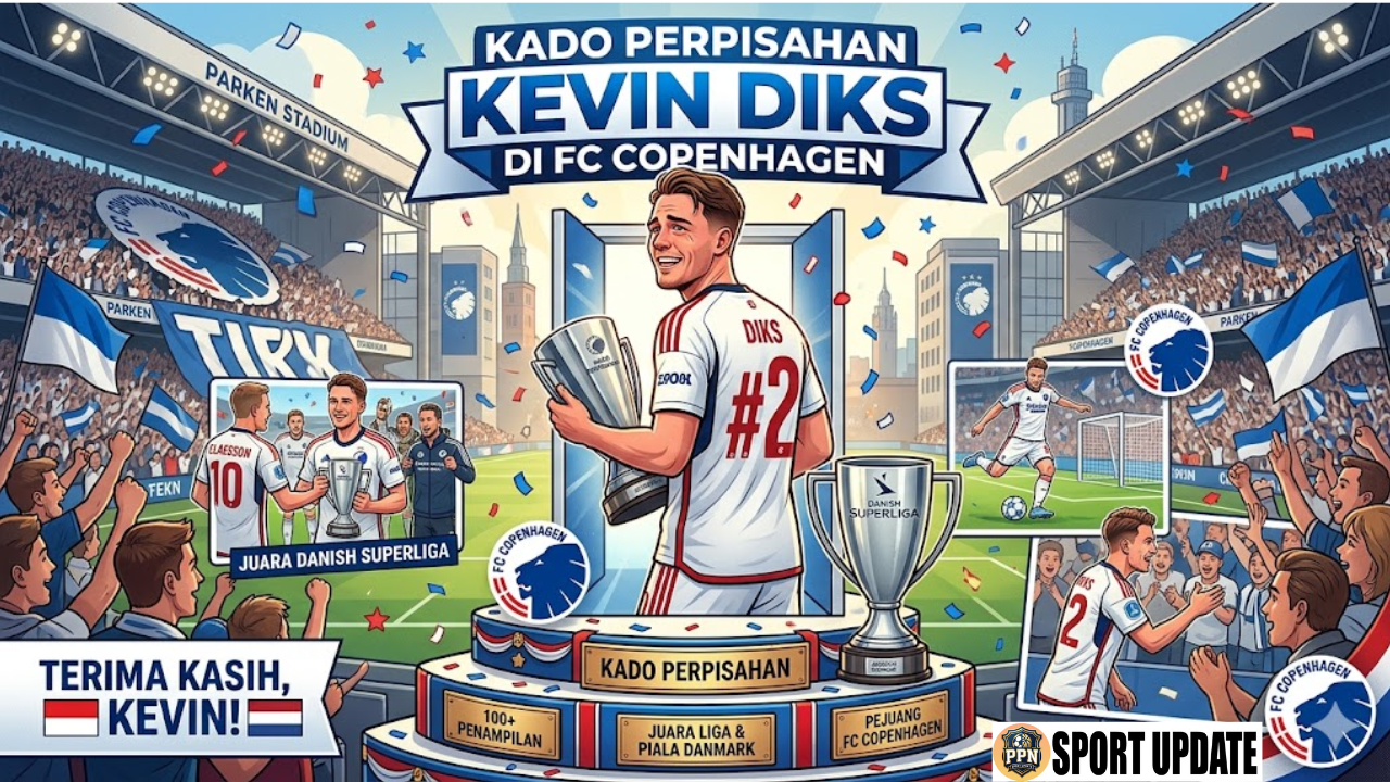 Kado Perpisahan Kevin Diks di FC Copenhagen