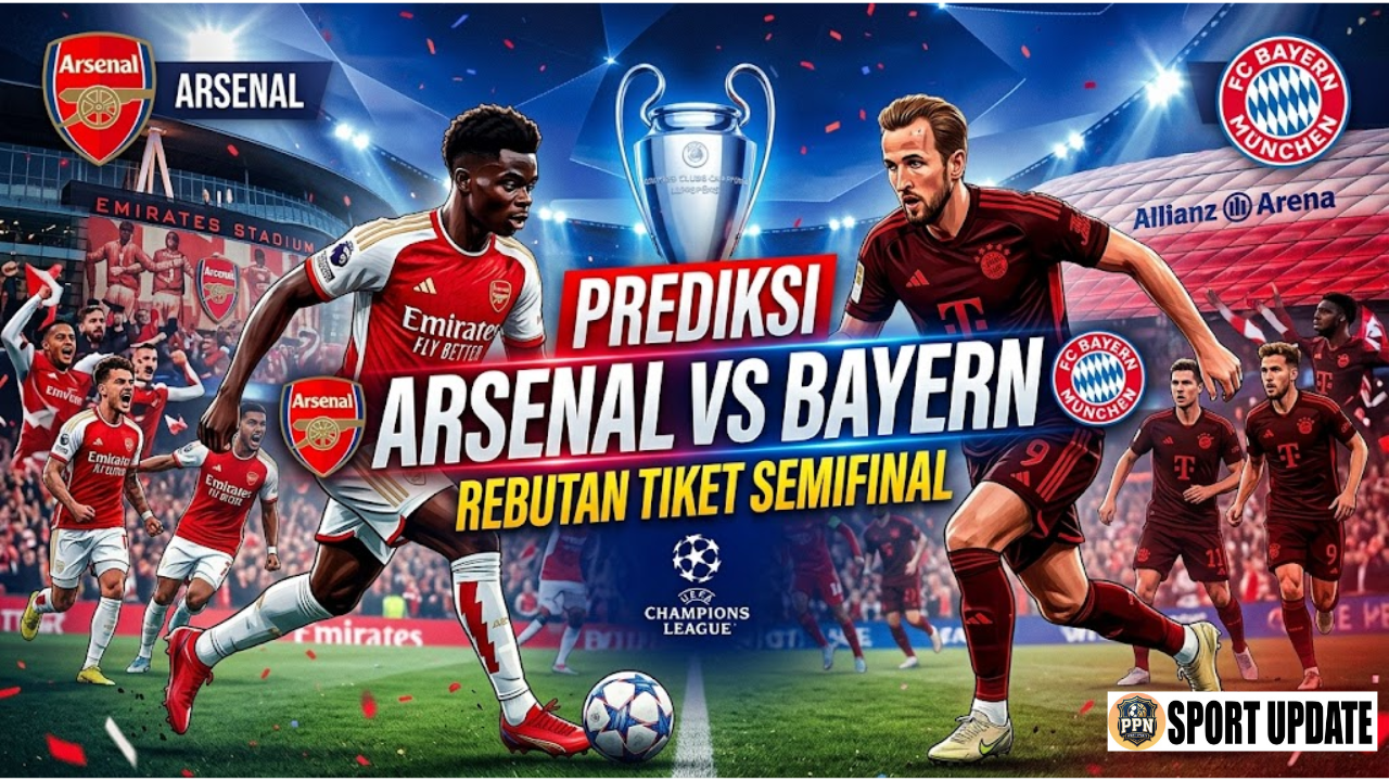 Prediksi Arsenal vs Bayern Rebutan Tiket Semifinal