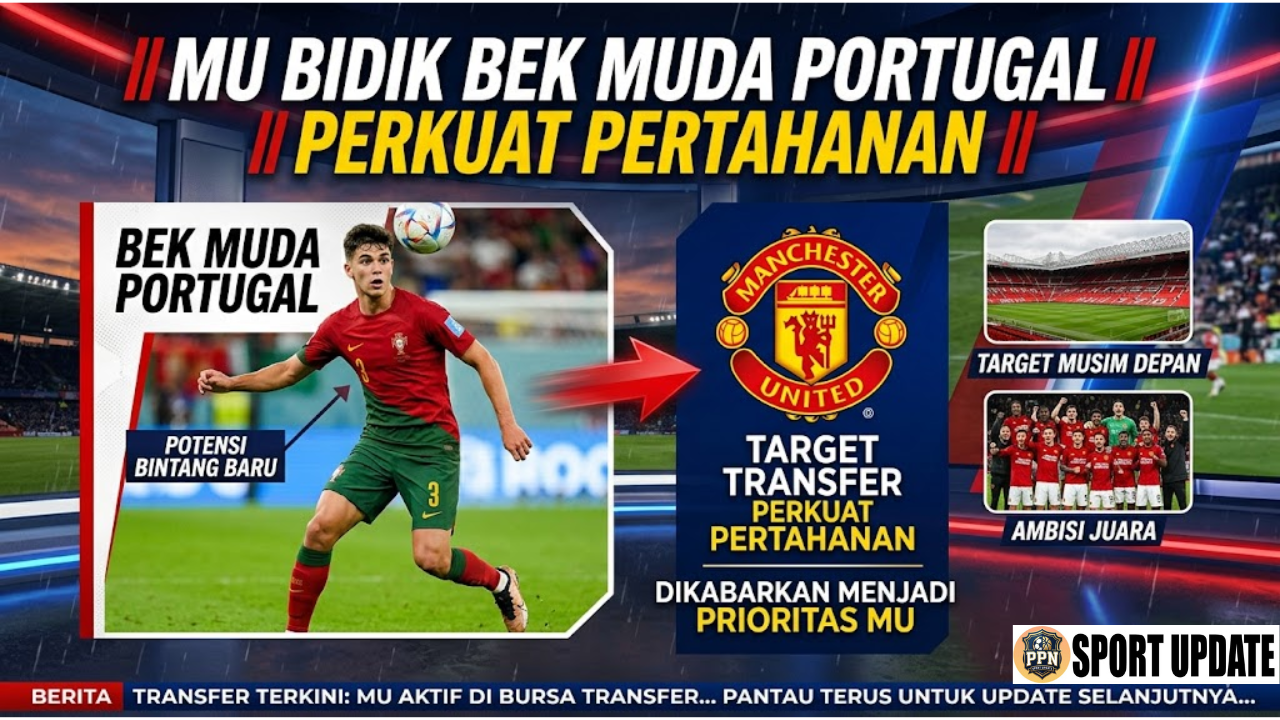 MU Bidik Bek Muda Portugal Perkuat Pertahanan