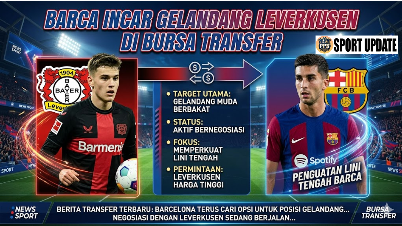 Barca Incar Gelandang Leverkusen di Bursa Transfer
