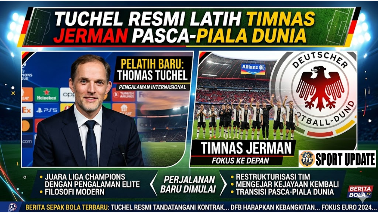 Tuchel Resmi Latih Timnas Jerman Pasca-Piala Dunia