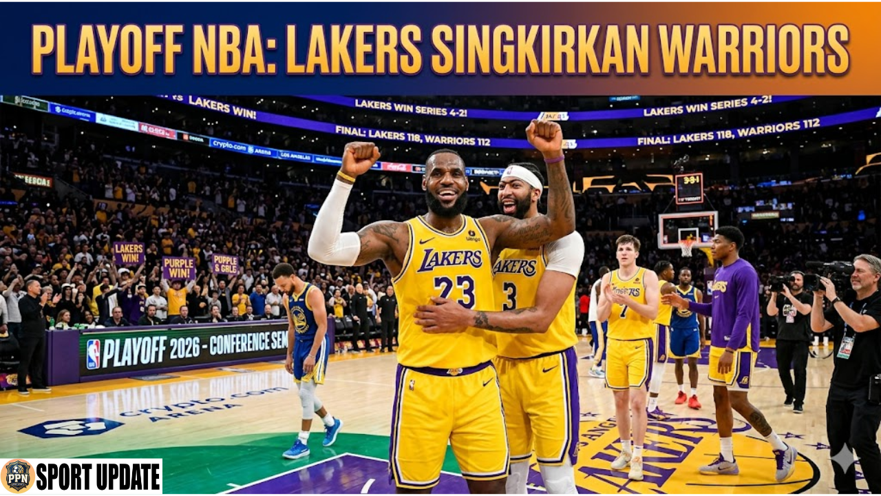 Playoff NBA Lakers Singkirkan Warriors