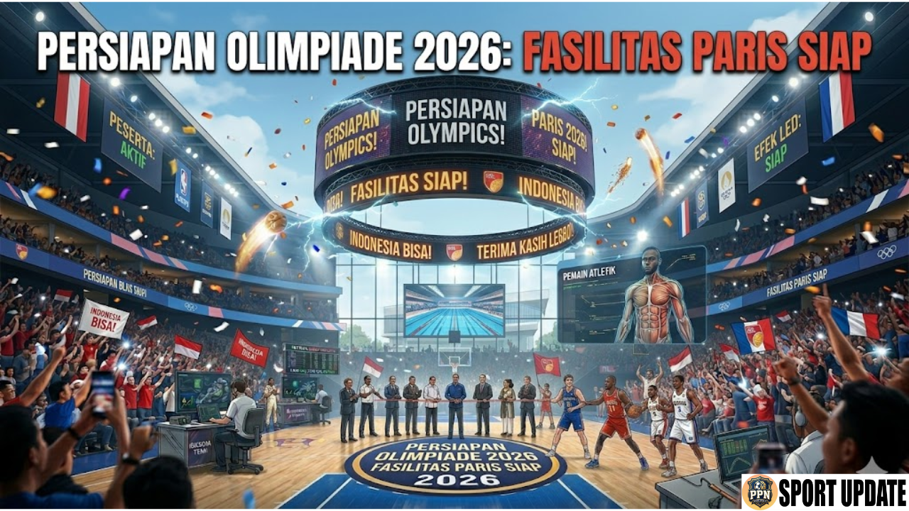 Persiapan Olimpiade 2026 Fasilitas Paris Siap