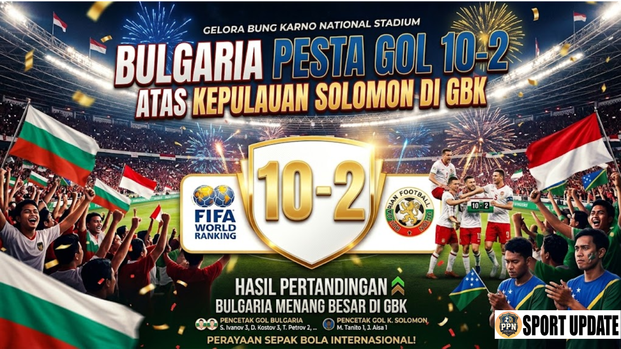 Bulgaria Pesta Gol 10-2 atas Kepulauan Solomon di GBK