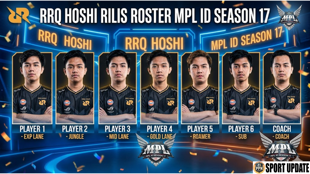 RRQ Hoshi Rilis Roster MPL ID Season 17